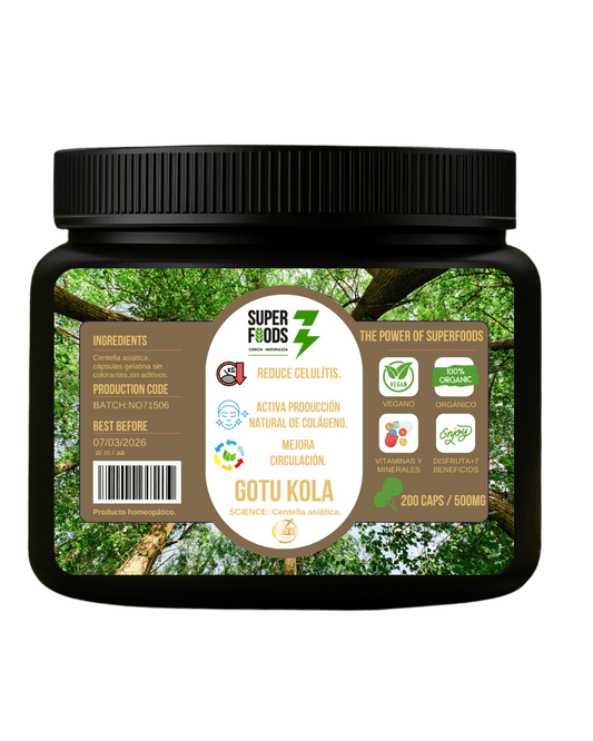 Gotu kola (centella a.) 200 caps 500 mg