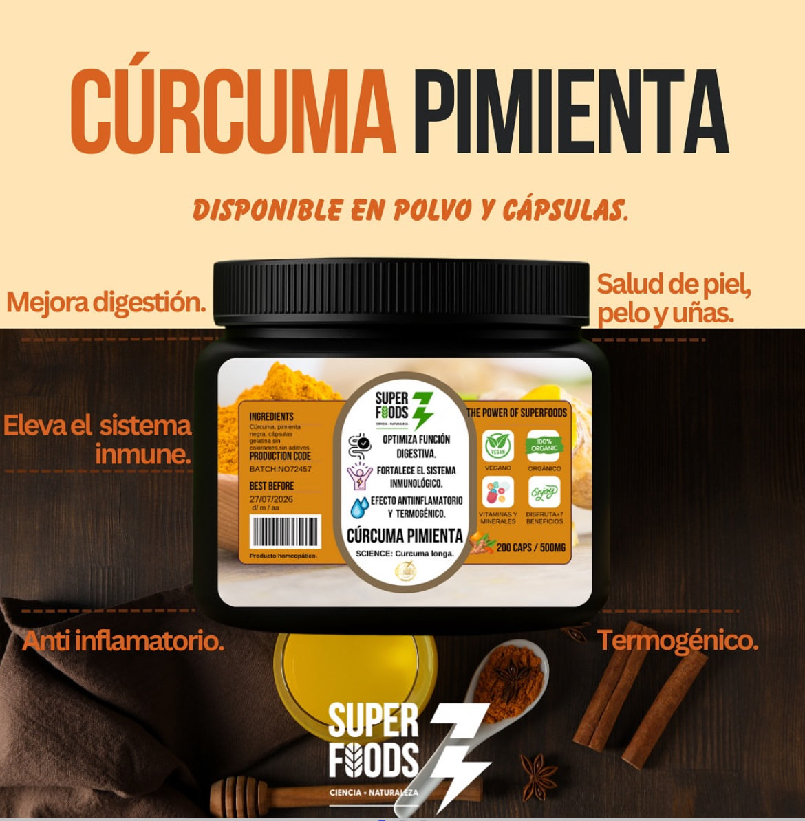 Kit bienestar Ashwagandha ksm 66 / Gotu kola / Curcuma pimienta